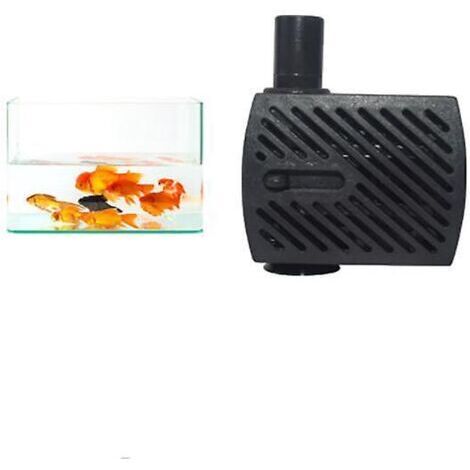 Minibomba de agua sumergible de 4 W para acuarios, estanques, fuentes e hidroponía.