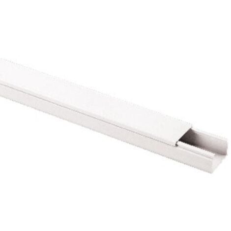 ROSI Minicanale 20×10 mm lunghezza 2 m pvc bianco ip40 elettrocanali ecmc2010b