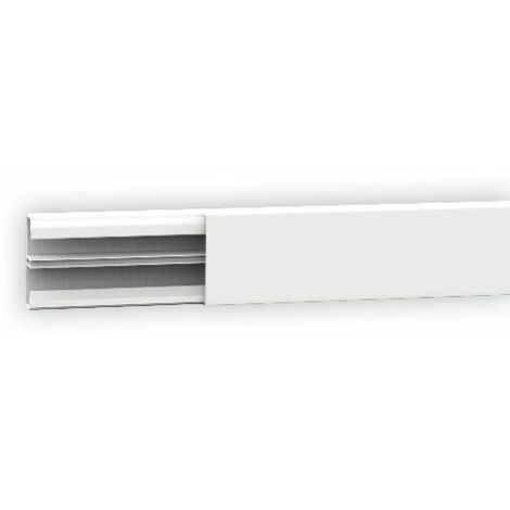 Minicanale 30X18/2 bianco per cablaggi e passaggio cavi ordinatoARNK1831.3