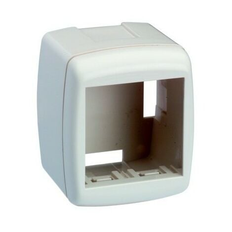 Minicassetta Esterna 2 Posti Bianca ( MASTER cod. 00472-B )