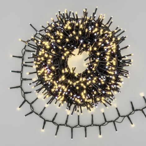 MiniCluster ø6cm 4+20m LED blanco cálido