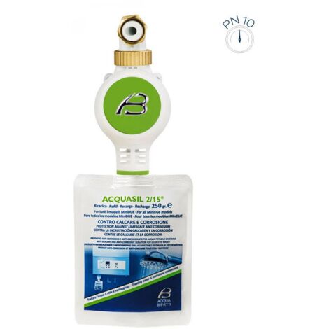 MINIDUE DIMA PN6 1/2" Pompa dosatrice volumetrica meccanica completa di prima ricarica di AcquaSIL 2/15 PM005S
