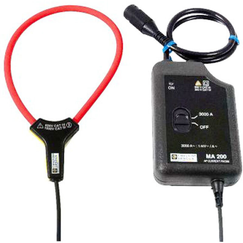 Sonde de courant Miniflex MA200 Enroulement de Rogowski, 3kA ac ( Prix pour 1 )