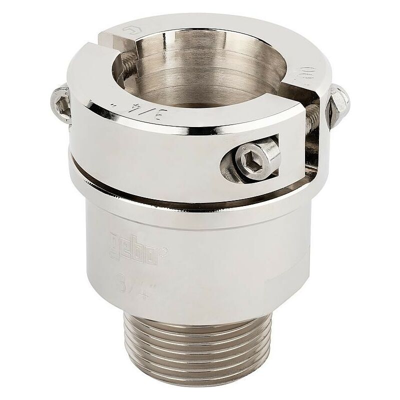 Gebo - Mini dn 25 (1'), ag série 304, laiton nickelé