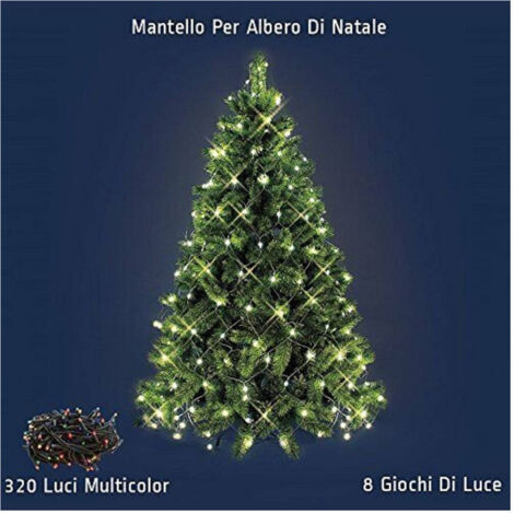 Minilucle Rete For Food 320 Lights Multicolore