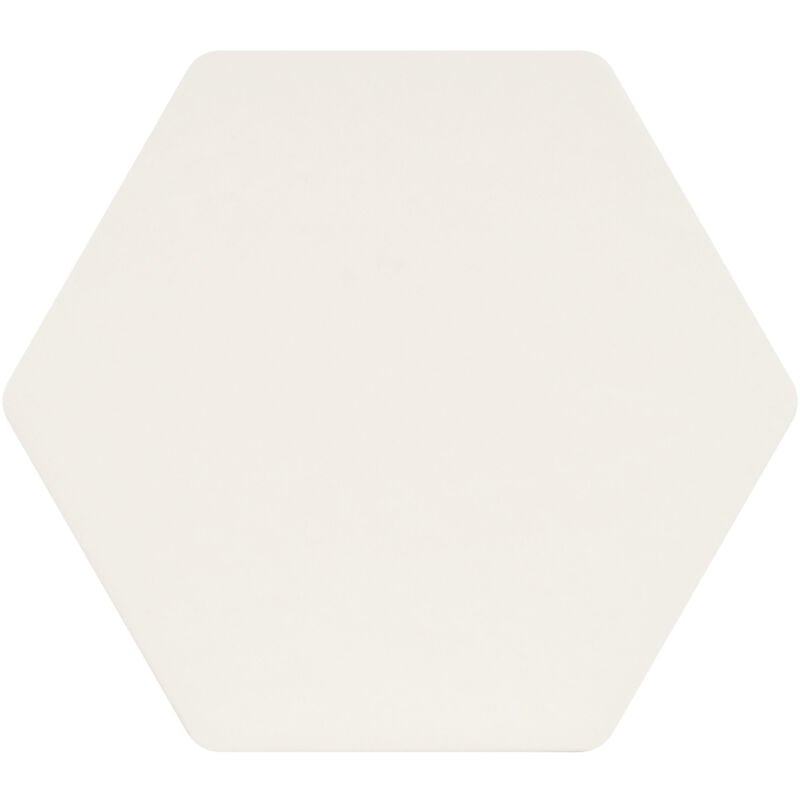 Carrelage sol / mur hexagonal blanc 17x15 cm MINIMA8.6 bianco (vendu par boite de 0,57m2)