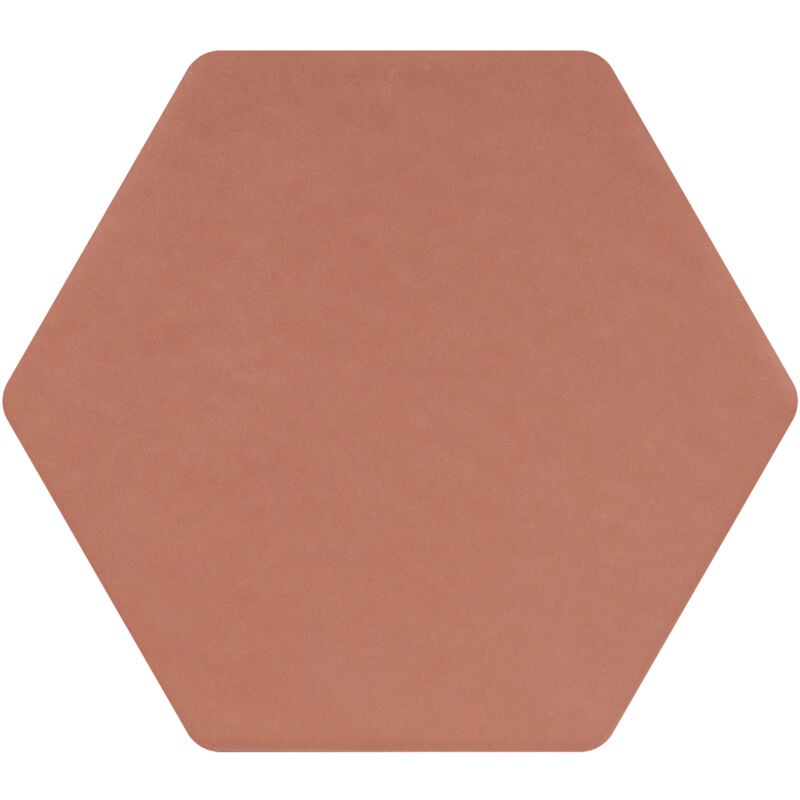 Carrelage sol / mur hexagonal terracotta 17x15 cm MINIMA8.6 cotto (vendu par boite de 0,57m2)