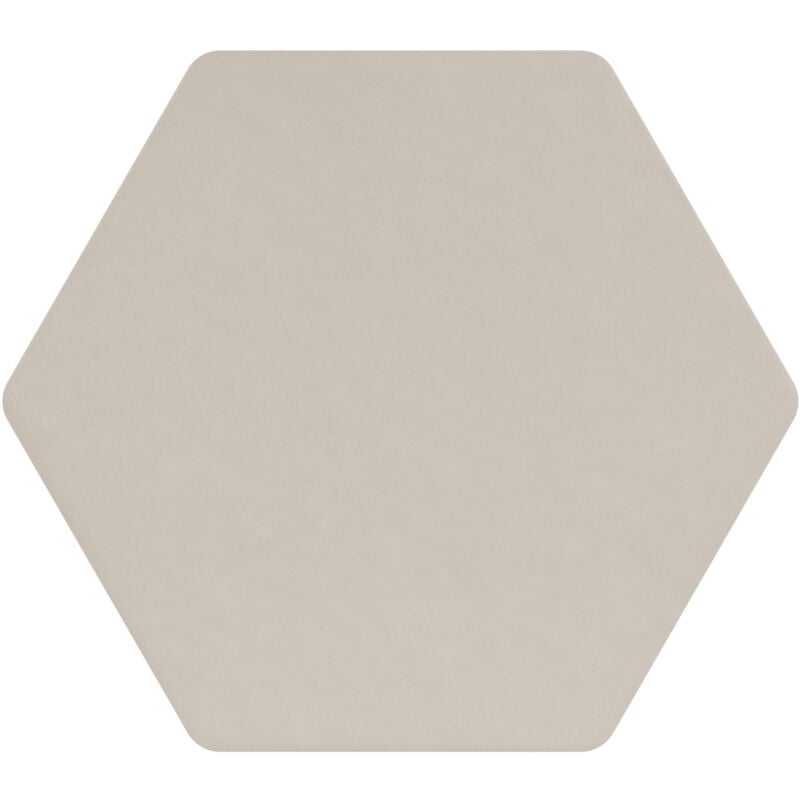 Carrelage sol / mur hexagonal gris beige 17x15 cm MINIMA8.6 greige (vendu par boite de 0,57m2)