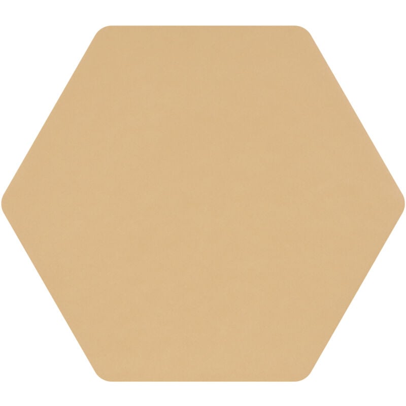 Carrelage sol / mur hexagonal ocre 17x15 cm MINIMA8.6 ocra (vendu par boite de 0,57m2)