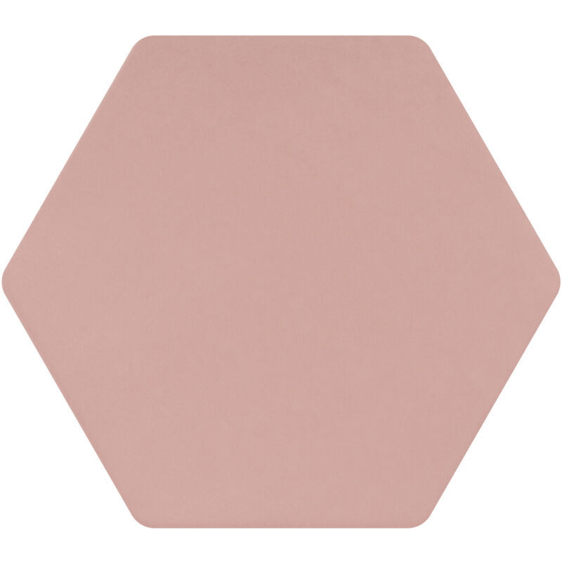 Carrelage sol / mur hexagonal rose 17x15 cm MINIMA8.6 rosa (vendu par boite de 0,57m2)
