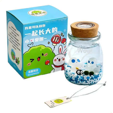 Minimacetero Marimo Moss Ball Ecosystem Para Botellas