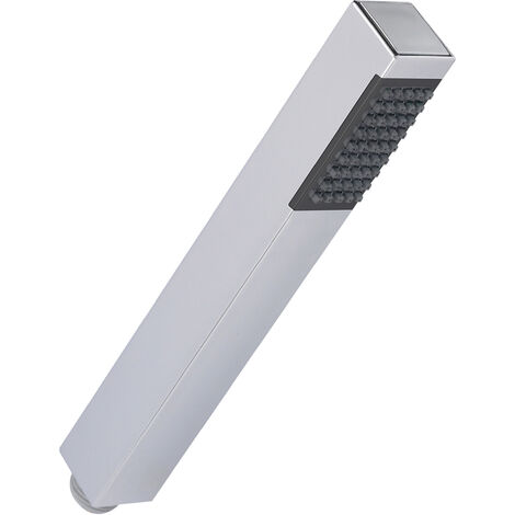 Minimalist Square Single Function Shower Handset - Chrome