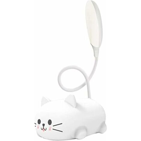 Minimalistische Nachttischlampen für Kinder, LED-Schreibtischlampen für Kinder, Lernlampen für Schüler, augenschonende Lampen, USB-aufladbare Lampen, Geschenkidee fürs Studentenwohnheim, kleine Schrei