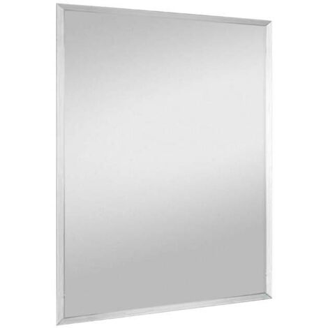 Minimalistischer Wandspiegel SOFIA mit Facettenschliff 40x60 cm