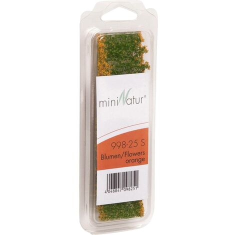 Mininatur 998-25 S Fleurs orange