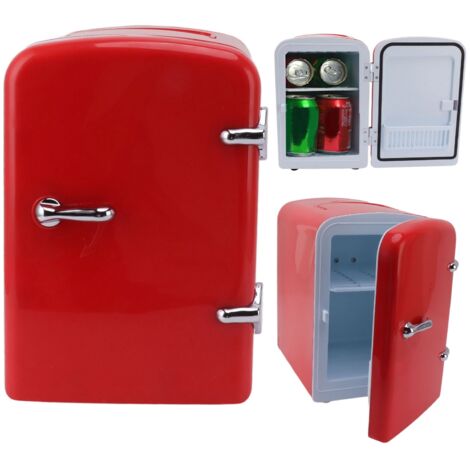 Mininevera portátil (4 litros) con enchufe de 12 V para bebidas y cosméticos [mininevera de belleza], plástico ABS, 28 x 25 x 18 cm, 2251 g, 36 W, cable para uso en coche o en casa.