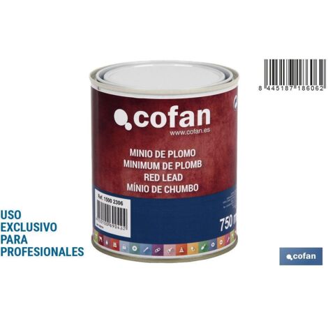 MINIO DE PLOMO 750ML
