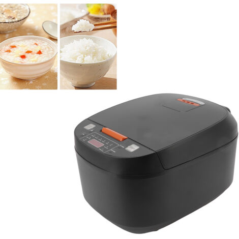 [Miniolla a presión inteligente] Olla a presión eléctrica compacta multifuncional de 5 litros con revestimiento antiadherente y apertura mediante botón pulsador.