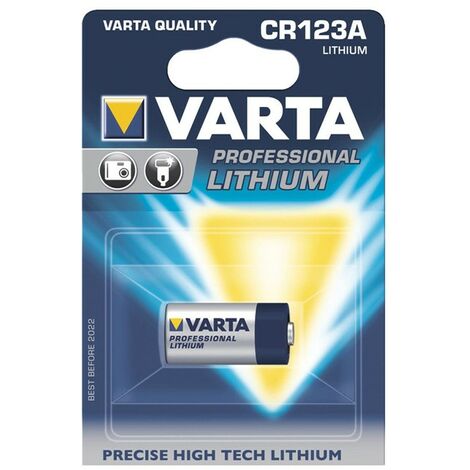 Minipila Varta CR123A a Litio 3V 1600Mah 06205301401