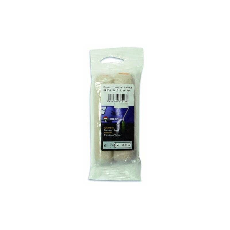 

Minirodillo Extraible Castor 5 S/15 (2Ud