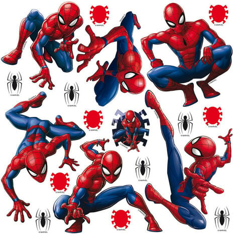 Stickers mural Amazing Spider-man debout - Collection Spidey