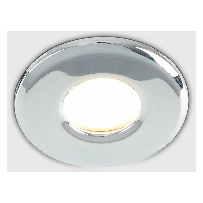 Minisun 4 X Bathroom Shower Ip65 Chrome Gu10 Recessed Ceiling