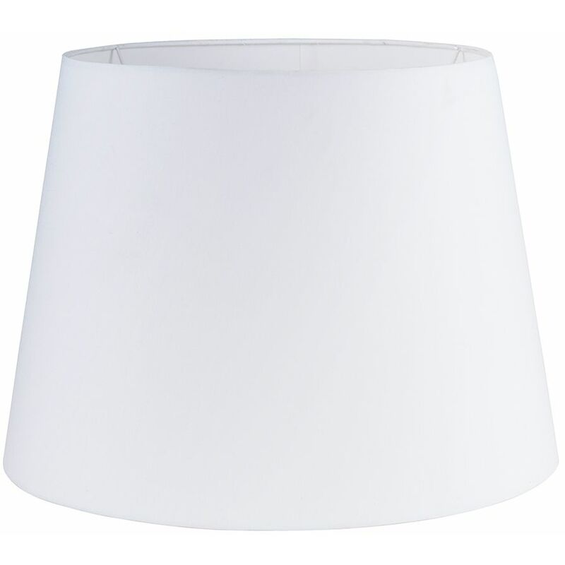 45cm Tapered Table / Floor Lamp Shade - White