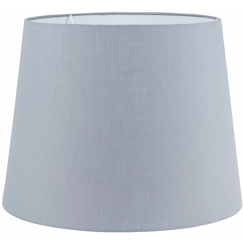 45cm Tapered Table / Floor Lamp Shade - Grey