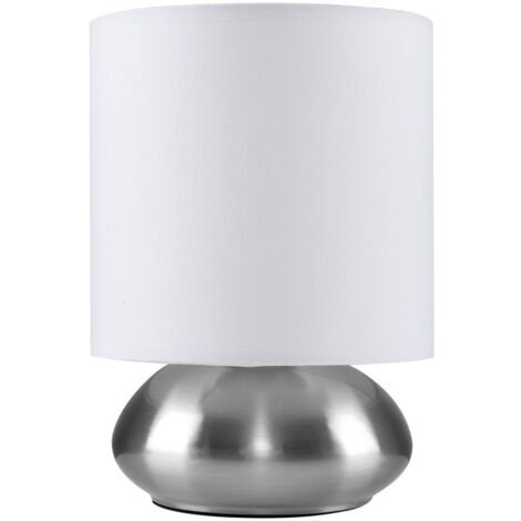 main image of "Bedside Table Touch Lamp Round Office Reading Lighting - Add LED Bulb"