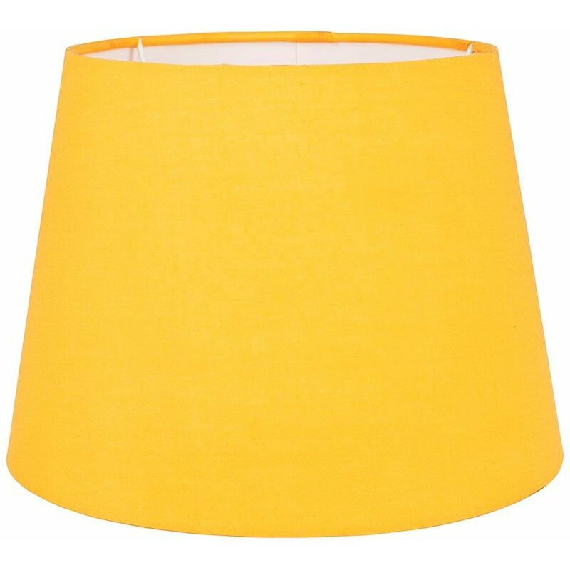 25cm Tapered Table / Floor Lamp Shade - Mustard