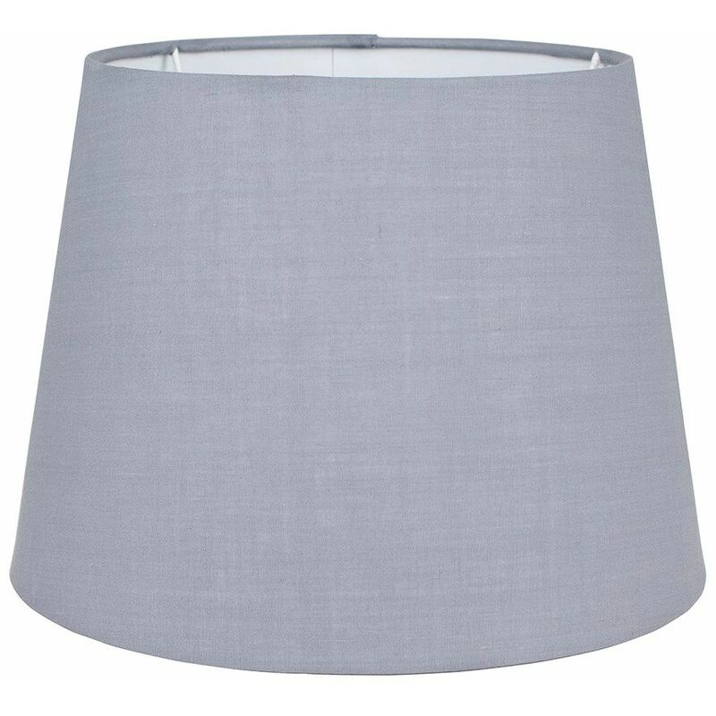 25cm Tapered Table / Floor Lamp Shade - Grey