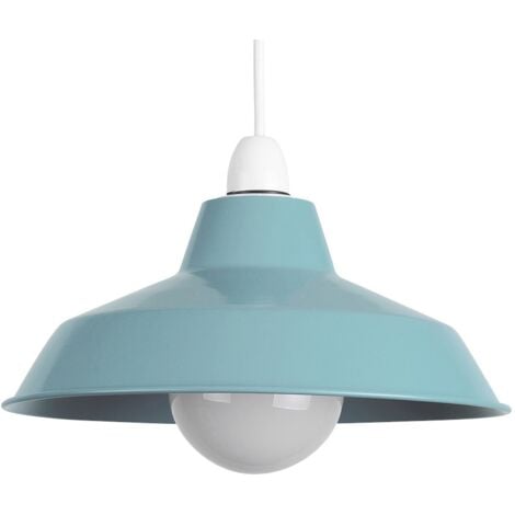 Modern Metal Pendant Shades Ceiling Light Retro Style Lounge Lighting Lampshade