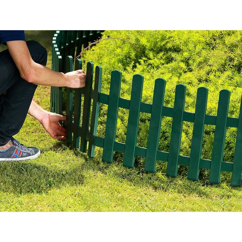 

Catral - Mini valla verde Clickfence 40x40 cm