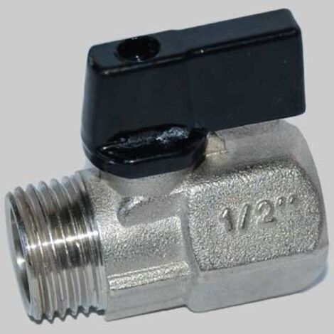 Minivalvola a sfera m.f. 1/2&quot