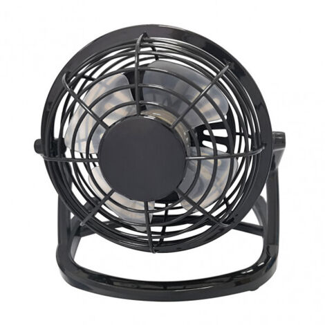Miniventilador de sobremesa "Tango" con alimentación USB (2,5W 5V) IP20 color negro