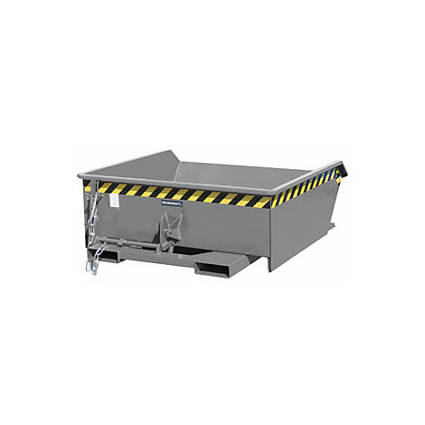 Minivolquete  bajo borde de vertido  capacidad 0,46 m³  gris