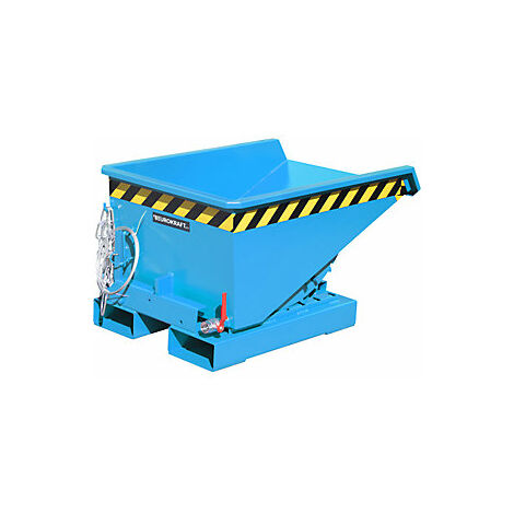 Minivolquete para virutas  capacidad 0,225 m³  azul RAL 5012