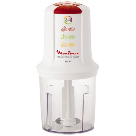 Minizerkleinerer 3in1 0,5l 500w weiß - Moulinex - AT710110