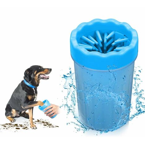Minkrow El Limpiador De Patas De Perro Original Para Patas Grandes Y Normales, No Más Patas Sucias, Limpie Rápida Y Profundamente, Cepillo De Limpieza Suave