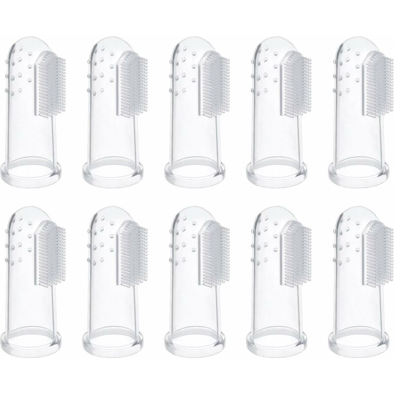 MINKUROW 10 Pezzi Spazzolino da Denti in Silicone