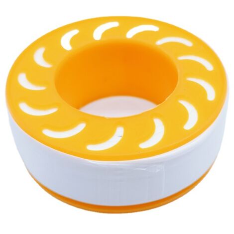 Minkurow 10 Rollen PTFE-Band 15 mm x 15 m, PTFE-Gewindedichtband, PTFE-Dichtband, weißes PTFE-Gewindedichtband für Sanitär, Gas, Rohrgewinde, Wasser, Wasserleckage