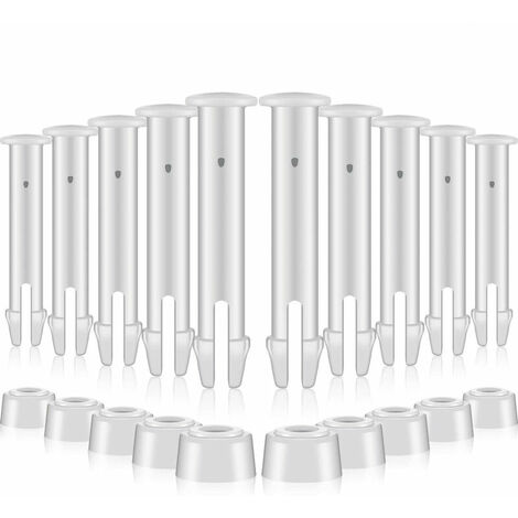 MINKUROW 12 Pasadores De Junta De Piscina De Plástico Para Pasadores De Junta De Piscina Intex Con Piezas De Repuesto De Juntas Para Marco De Piscina Intex, Piezas De Repuesto (5,5 Cm),Gu.B/Good