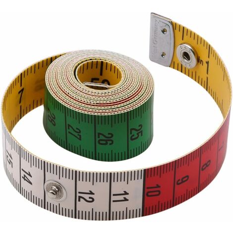 MINKUROW 150 cm 60-Zoll-Weichkörper-Maßband Maßbänder zum Nähen von Schneidern, Näherinnen, Stofflinealen, die Farbe