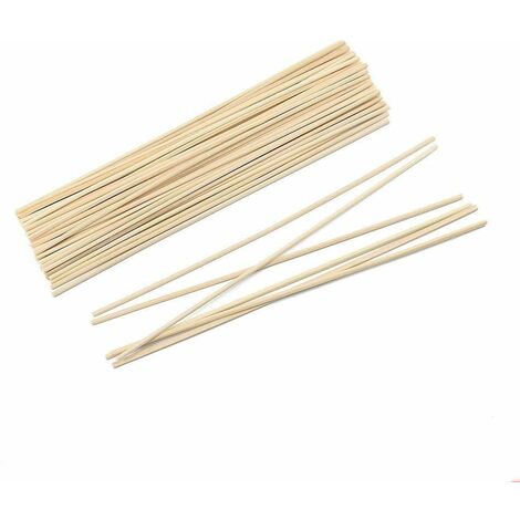 MINKUROW 150 Pezzi Diffusore Di Olio Di Legno Di Reed Bastoncini Di Bastone Di Rattan Di Ricambio Per Aroma, 28 Cm (11 Pollici)