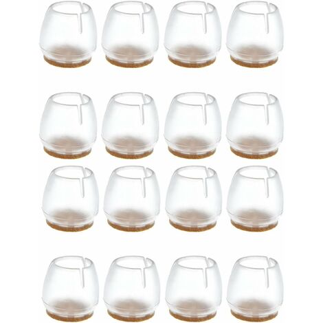 MINKUROW 16 X Tapones De Silicona Para Patas De Sillas De Piso Protección De Piernas Tapas De Apertura Cubiertas De Mesa De Muebles Mesa Muebles Patas De Sillas Protectores De Pies Para Patas Redondas