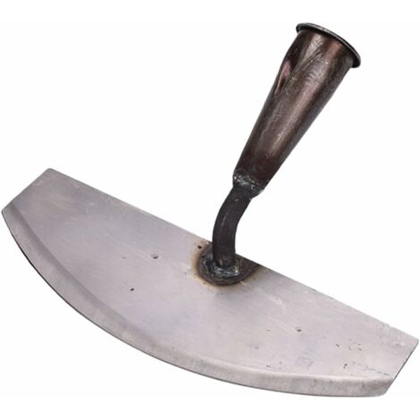 MINKUROW 1Pc Herramienta Pala Herramientas Metal Poop Scooper Herramientas Hogar Deshierbe Azada Herramienta Cortador Hoz Acero Extractor Plata Jardín Herramienta de mano Arado Azada Herramienta de ar