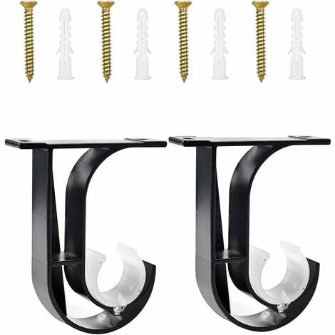 Soporte Barra Cortina, 20MM 2PCS