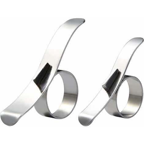 MINKUROW 2 Stück Orangenschalenschäler, Orangenschäler Edelstahl Zitrusfruchtschäler Easy Orange Peeler Slicer Küchenhelfer