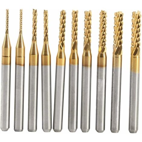 MINKUROW 2 Stück x 5 Größen Fräser, Rollschneider Fräser Durchmesser 1 mm 1,5 mm 2 mm 2,5 mm 3 mm Kit-Teile