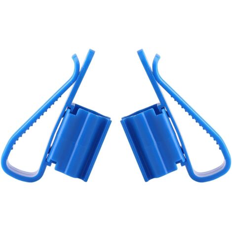MINKUROW, 2 Uds., Abrazadera De Plástico Para Manguera, Abrazadera De Tubo De Manguera De Agua, Soporte De Manguera Ajustable, Abrazadera De Montaje Multifunción Para Tanque De Agua, Cubo De Agua